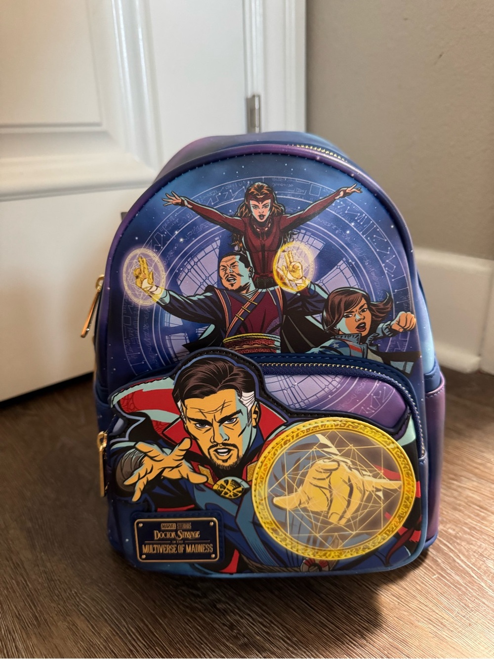 Loungefly Doctor Strange Multiverse Mini Backpack - Purple